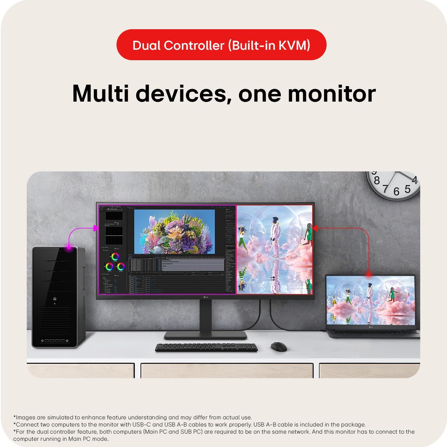 LG 34BA75QE-B 34 Inch USB-C 90W UltraWide QHD Monitor 7 LG 34BA75QE-B