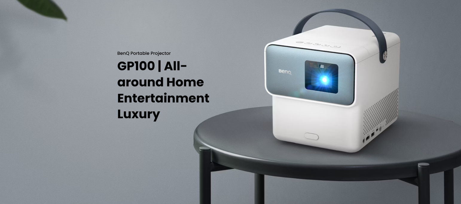 BenQ GP100 Portable Full HD Projector with 1000 ANSI Lumens, 97% Rec.709 & Smart Entertainment 9 BenQ GP100