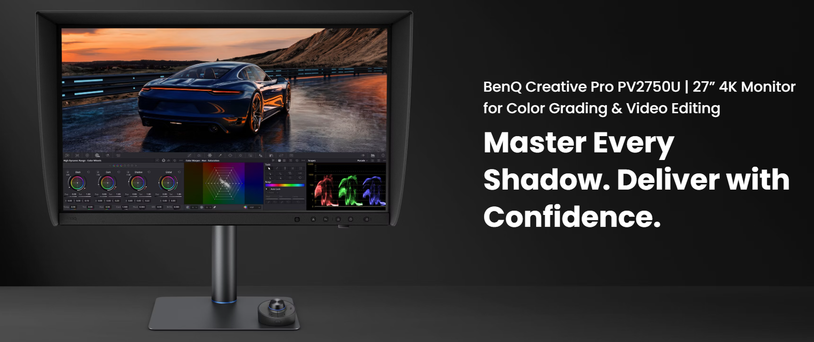 BenQ PV2750U 27 Inch 4K Professional Color Grading Monitor 6 BenQ PV2750U
