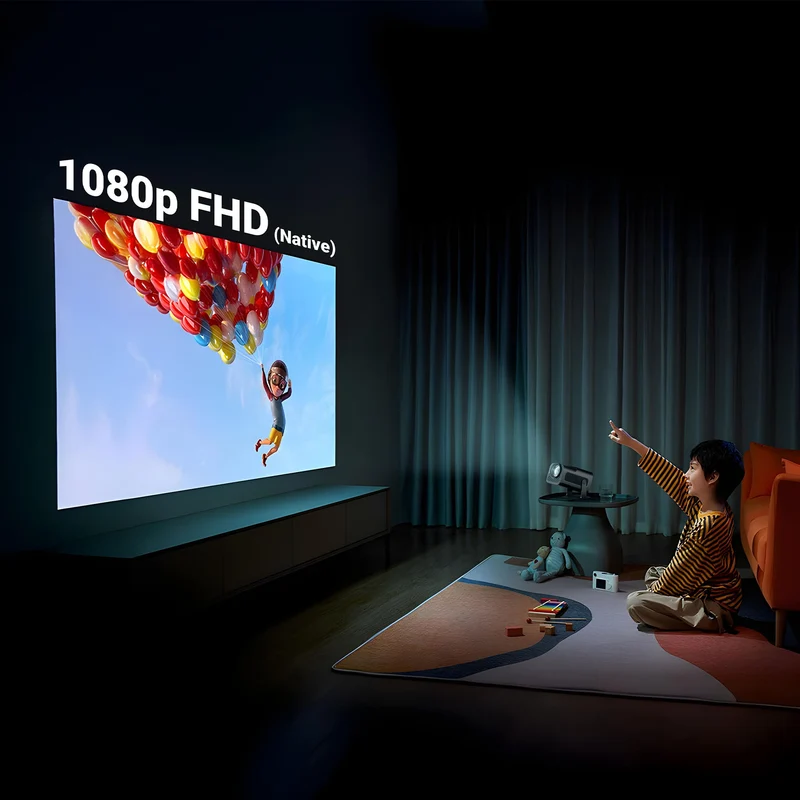 Zebronics PixaPlay 64 Smart Projector with 1080p FHD, 5800 Lumens 3 Zebronics PixaPlay 64